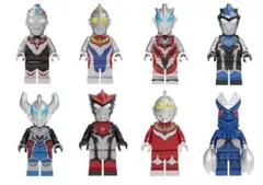 新品LEGOレゴ互換　ウルトラマン　Bセット　ミニフィグ人形セット