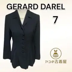 【美品】GERARD DAREL アウター ジャケット 長袖 ブラック 7