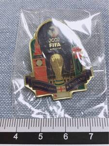 ◇サッカー FIFAワールドカップ2002 出場国ピンバッジ ピンズ イングランド