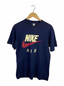 NIKE◆90s～/Tシャツ/L/コットン/NVY