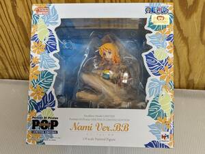 【 新品 】メガハウス Portrait.Of.Pirates ワンピース LIMITED EDITION ナミ Ver.BB P.O.P フィギュア 集英社 ONE PIECE Nami （#75）