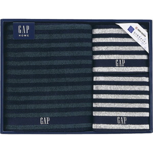 〔ギフト〕GAP HOME NEW ボーダーギフト タオルセット