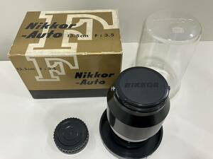 ニコン/Nikon☆レンズ☆NIKKOR-Q Auto 1：3.5 f=13.5cm☆ジャンク品