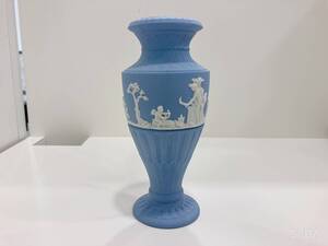 ◆【美品】ウェッジウッドWEDGWOOD ジャスパー　一輪挿し