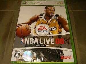 新品　XBOX360　NBAライブ08　バスケ