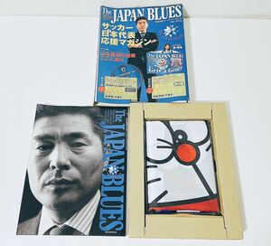 小学館 DIME増刊 雑誌 サッカー日本代表 マガジン ザ ジャパン ブルース 特別付録 DVD アテネ ドラえもん 特大 フラッグ 未開封 レトロ