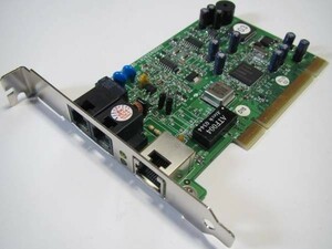 ASKEY PCI モデム＆LANボード コンボカード LNH041-D82 (INT)