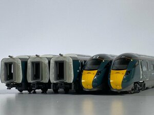 6-119＊Nゲージ KATO Hitachi Class 800/0 GWR 5Car Set グレート・ウエスタン鉄道 カトー 外国車両 鉄道模型(asj)