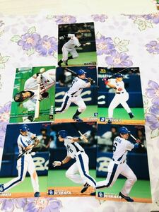 カルビープロ野球チップスカード セット売り 中日ドラゴンズ 読売ジャイアンツ 巨人 井端弘和