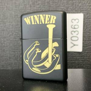 ZIPPO MATTE WINNER 未使用 美商品 オイルライター　蹄鉄 マット ジッポー　2017年製 Y0363