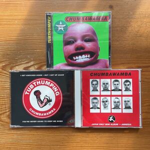 3CD CHUMBAWAMBA チャンバワンバ TUBTHUMPER / “ Top of the world”含む13曲入り + JAPAN ONLY MINI-ALBUM ～AMNESIA + TUBTHUMPING