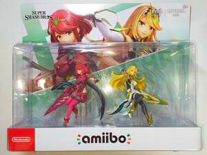 未開封新品 amiibo ダブルセット ホムラ ヒカリ 大乱闘スマッシュブラザーズシリーズ ゼノブレイド