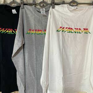 未使用　ワニマ　WANIMA 白黒グレー　長袖Tシャツ グッズ　推し　まとめて3着　Mサイズ　PIZZA of DEATH