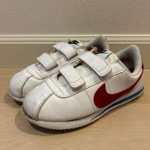 ナイキ コルテッツ ベーシック SL PSV トリコロール 白赤青 21cm 21センチ NIKE CORTEZ BASIC SL PSV 904767-103