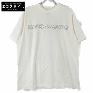 新品/国内正規/23年製 MARC JACOBS マーク ジェイコブス 2S4RTP002C29 クリスタル ビック 半袖Tシャツ XS/S ホワイト レディース