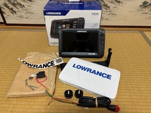 ローランス　Lowrance CARBON 9インチ 超美品