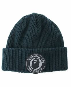 【試着のみ/完売カラー】A BATHING APE アベイシングエイプ BUSY WORK KNIT CAP ニットキャップ