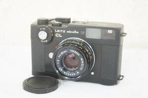 Leitz Minolta ライツ ミノルタ CL レンジファインダー フィルムカメラ M-ROKKOR-QF F2 40mm レンズ セット 6409126021