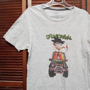 1スタ 再落無し AIIK グレー アニメ Tシャツ ドラゴンボール 悟空 昭和 レトロ 90s 00s ビンテージ アメリカ 古着 卸 仕入れ