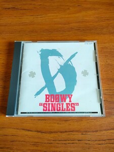 旧規格 廃盤 ボウイ ボーイ ベスト シングルズ BOOWY BEST “SINGLES” CT32-5370 氷室京介 布袋寅泰