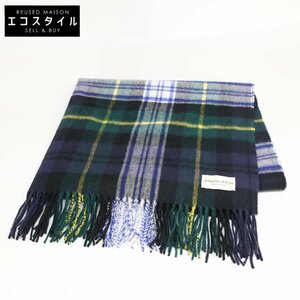 美品/国内正規 Johnstons ジョンソンズ タータンチェック カシミヤ 大判 ストール(肩掛け) ドレスゴードン レディース