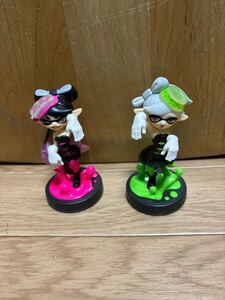 [1円スタート] 美品　amiibo シオカラーズセット[アオリ/ホタル] (スプラトゥーンシリーズ)