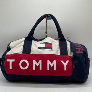 ★BN1786●TOMMY HILFIGER トミーヒルフィガー ボストン バッグ ダッフルバッグ 鞄 バッグ ショルダー トリコロール