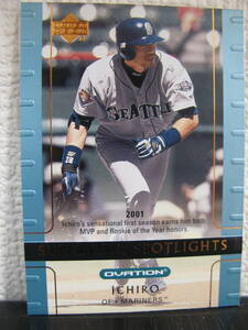 [MLB Card]　イチロー ICHIRO 2002 UD UPPER DECK OVATION SUPERSTAR SPOTLIGHTS #94 MARINERS アトル マリナーズ ベースボールカード