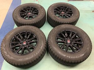 ヨコハマタイヤ アイスガード G075 265/65R17 2020年製 溝あり スタッドレス 17インチ ホイールセット 6穴 PCD139.7