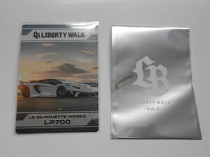 LBWK LB リバティーウォーク トレーディングカード　Vol.2　ランボルギーニ アヴェンタドール 白 LP700 GT EVO ホワイト　Liberty walk