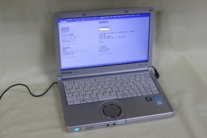 ジャンク品ノートパソコン Panasonic Let