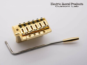 ESP FLICKER-III Gold　ストラトにポン付け可能なトレモロ【定価61,600円】