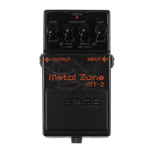 【中古】メタルゾーン エフェクター BOSS MT-2 Metal Zone ボス ギターエフェクター