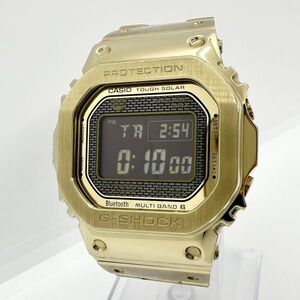 2327 CASIO G-SHOCK Gショック GMW-B5000 SS デジタル ソーラー メンズ ゴールド