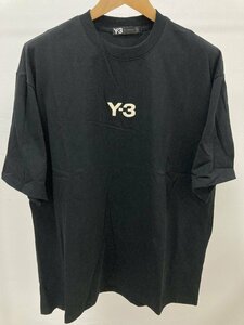 YOHJI YAMAMOTO Y-3 LOGO T-Shirt 半袖 Tシャツ ブラック M 中古 TN 3