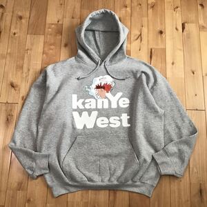 2007年 村上隆 × Kanye West Graduation Ghost プルオーバー パーカー XLサイズ Takashi Murakami pullover hoodie カニエ ウエスト y28