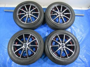 激安売切宣言！5555円～！SCHNEIDER 15-5.5J 4H/100 ET43 + REGNO 175/65R15 中古4本 スペイド アクア ヴィッツ キューブ 等！Z00666