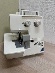 1円スタート　 JUKI ジューキ MO-512 ロックミシン　現状品