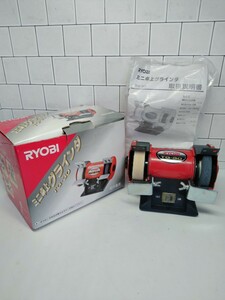 RYOBIミニ卓グラインダーTG-30取扱説明書付動作確認済み中古品