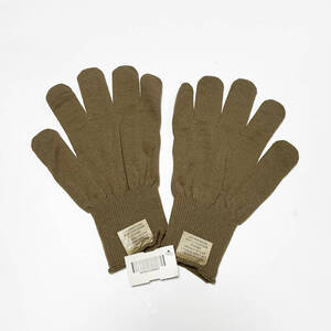 ■US.ARMY GLOVE INSERTインサートニットグラブ・コヨーテブラウン新品■