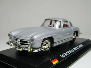 Mercedes Benz 1/43 メルセデスベンツ 300SL 1954 シルバー クーペ ガルウイング ビンテージ Daimler-Benz SLR 独車 世界の名車