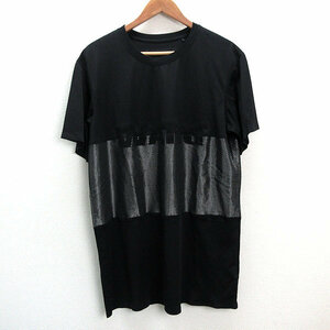 k■アレキサンダーワン×エイチアンドエム/ALEXANDER WANG×H＆M スポーツTシャツ/メッシュ【S】黒/MENS■12【中古】