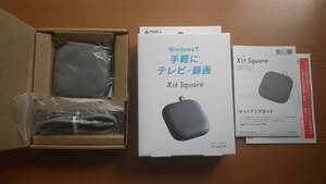 y_z★美品 PIXELA ピクセラ Xit Square サイトスクエア■XIT-SQR100■USB接続 テレビチューナー 地上/BS/CS Windows対応 メーカー保証有