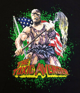 Tシャツ【THE TOXIC AVENGER】トキシック・アベンジャー (ポスター版) 悪魔の毒々モンスター CREEPY CO. / OT-459