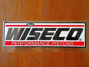 新品 WISECO PERFORMANCE PISTONS ワイセコステッカ- 160×50mm \500即決