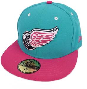 New Era ニューエラ NHL Detroit Red Wings デトロイト レッドウィングス ベースボールキャップ 7 1/2 59.6cm【並行輸入品】