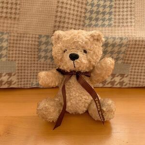 【送料無料】おもちゃ 玩具 ぬいぐるみ（Thank’s Teddy Bear）テディベアぬいぐるみ（小さめサイズ）キャラクタードール 優しいベージュ色
