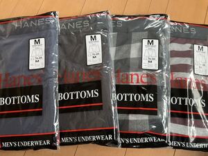 ◆◆◆Hanes/ヘインズ◆ボクサーパンツ【M】サイズ4枚セット◆◆◆