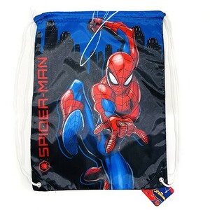 送料込 スパイダーマン 18インチ ナップザック 17073 グッズ バッグ かばん マーベル MARVEL SPIDER-MAN Cinch Bag 18 男の子 ヒーロー