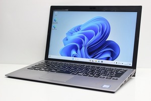 ノートパソコン Windows11 中古 VAIO Pro PG VJPG11C11N 第7世代 Core i5 SSD256GB メモリ8GB Windows10 13.3 カメラ